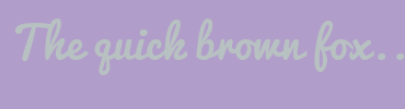 Image with Font Color B8C1C2 and Background Color B19DC9